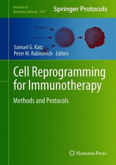 Couverture de l’ouvrage Cell Reprogramming for Immunotherapy