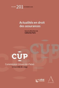 Cover of the book Actualités en droit des assurances