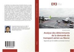 Couverture de l’ouvrage Analyse des determinants de la demande du transport aerien au Maroc