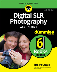Couverture de l’ouvrage Digital SLR Photography All-in-One For Dummies