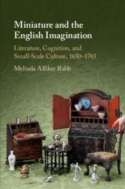 Couverture de l’ouvrage Miniature and the English Imagination
