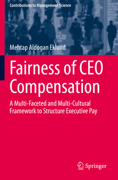 Couverture de l’ouvrage Fairness of CEO Compensation