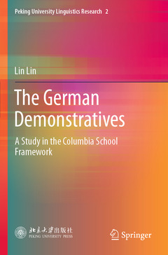 Cover of the book The German Demonstratives