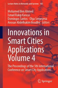 Couverture de l’ouvrage Innovations in Smart Cities Applications Volume 4