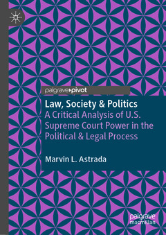 Couverture de l’ouvrage Law, Society & Politics