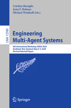 Couverture de l’ouvrage Engineering Multi-Agent Systems
