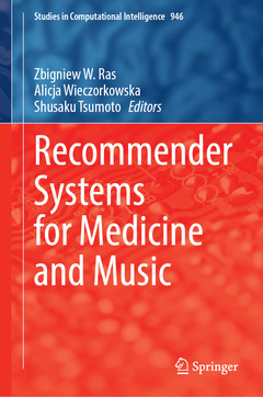 Couverture de l’ouvrage Recommender Systems for Medicine and Music
