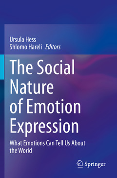 Couverture de l’ouvrage The Social Nature of Emotion Expression