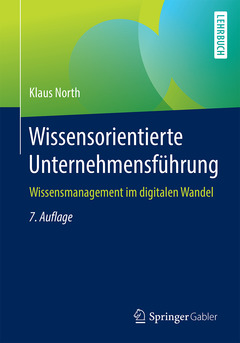 Couverture de l’ouvrage Wissensorientierte Unternehmensführung