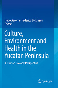 Couverture de l’ouvrage Culture, Environment and Health in the Yucatan Peninsula