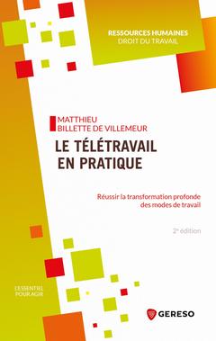 Cover of the book Le télétravail en pratique