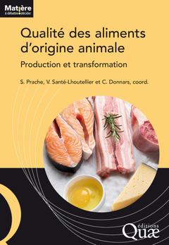 Couverture de l’ouvrage Qualité des aliments d'origine animale