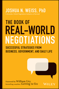 Couverture de l’ouvrage The Book of Real-World Negotiations