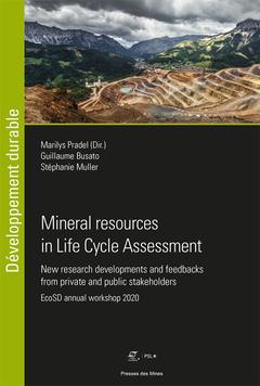 Couverture de l’ouvrage Mineral resources in Life Cycle Assessment