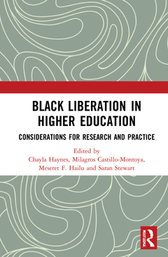 Couverture de l’ouvrage Black Liberation in Higher Education