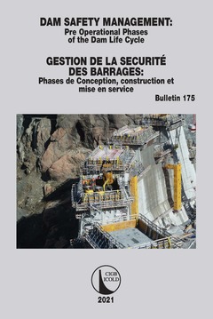 Couverture de l’ouvrage Dam Safety Management / Gestion de la Sécurité des Barrages