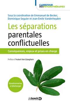 Cover of the book Les séparations parentales conflictuelles