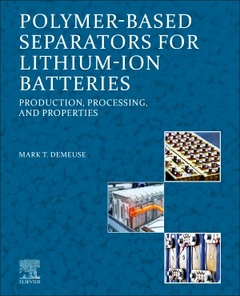 Couverture de l’ouvrage Polymer-Based Separators for Lithium-Ion Batteries