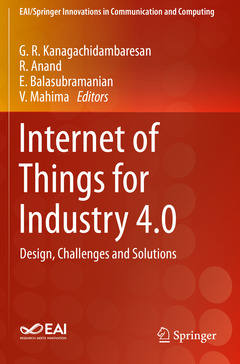 Couverture de l’ouvrage Internet of Things for Industry 4.0
