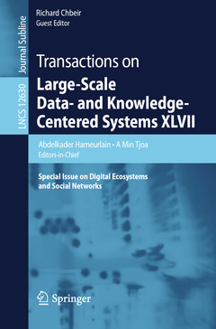 Couverture de l’ouvrage Transactions on Large-Scale Data- and Knowledge-Centered Systems XLVII