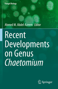 Couverture de l’ouvrage Recent Developments on Genus Chaetomium