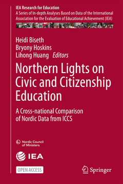 Couverture de l’ouvrage Northern Lights on Civic and Citizenship Education