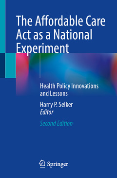 Cover of the book The Affordable Care Act as a National Experiment