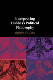 Couverture de l’ouvrage Interpreting Hobbes's Political Philosophy