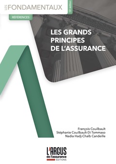 Cover of the book Les grands principes de l'assurance 15ème édition