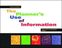Couverture de l’ouvrage Planner's Use of Information 2nd ed.