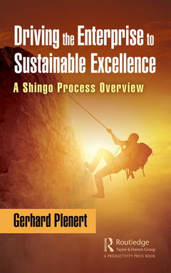 Couverture de l’ouvrage Driving the Enterprise to Sustainable Excellence