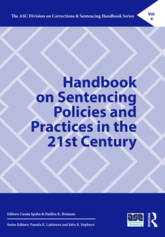 Couverture de l’ouvrage Handbook on Sentencing Policies and Practices in the 21st Century