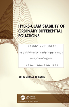 Cover of the book Hyers-Ulam Stability of Ordinary Differential Equations