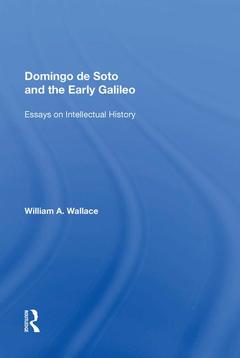 Couverture de l’ouvrage Domingo de Soto and the Early Galileo