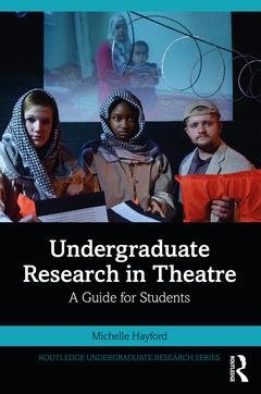 Couverture de l’ouvrage Undergraduate Research in Theatre