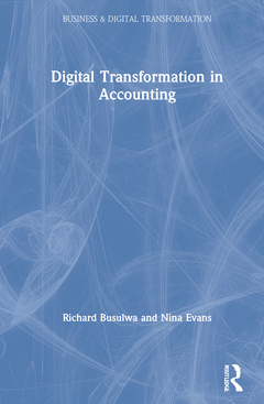 Couverture de l’ouvrage Digital Transformation in Accounting
