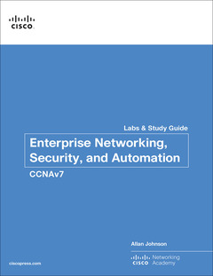 Couverture de l’ouvrage Enterprise Networking, Security, and Automation Labs and Study Guide (CCNAv7)