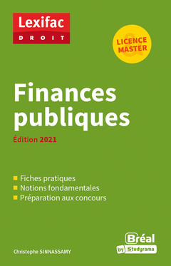 Cover of the book Finances publiques 2021