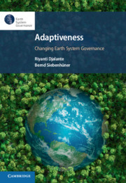 Cover of the book Adaptiveness: Changing Earth System Governance