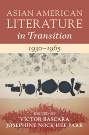 Cover of the book Asian American Literature in Transition, 1930-1965: Volume 2