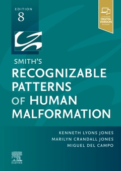 Couverture de l’ouvrage Smith's Recognizable Patterns of Human Malformation