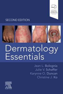 Couverture de l’ouvrage Dermatology Essentials