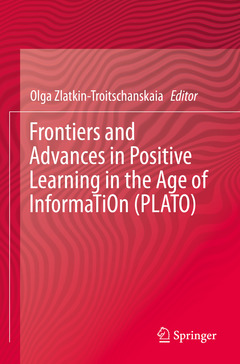 Couverture de l’ouvrage Frontiers and Advances in Positive Learning in the Age of InformaTiOn (PLATO)