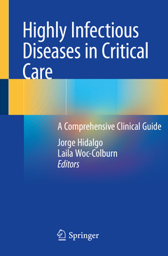 Couverture de l’ouvrage Highly Infectious Diseases in Critical Care