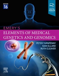Couverture de l’ouvrage Emery's Elements of Medical Genetics and Genomics