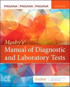 Couverture de l’ouvrage Mosby's Manual of Diagnostic and Laboratory Tests
