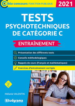 Cover of the book Tests psychotechniques de catégorie C - Entraînement 