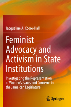 Cover of the book Feminist Advocacy and Activism in State Institutions