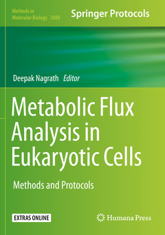 Cover of the book Metabolic Flux Analysis in Eukaryotic Cells