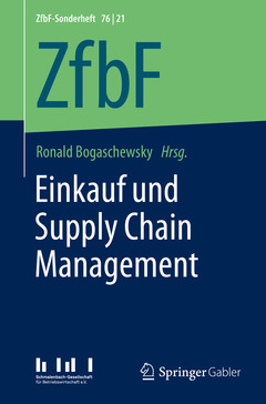 Couverture de l’ouvrage Einkauf und Supply Chain Management